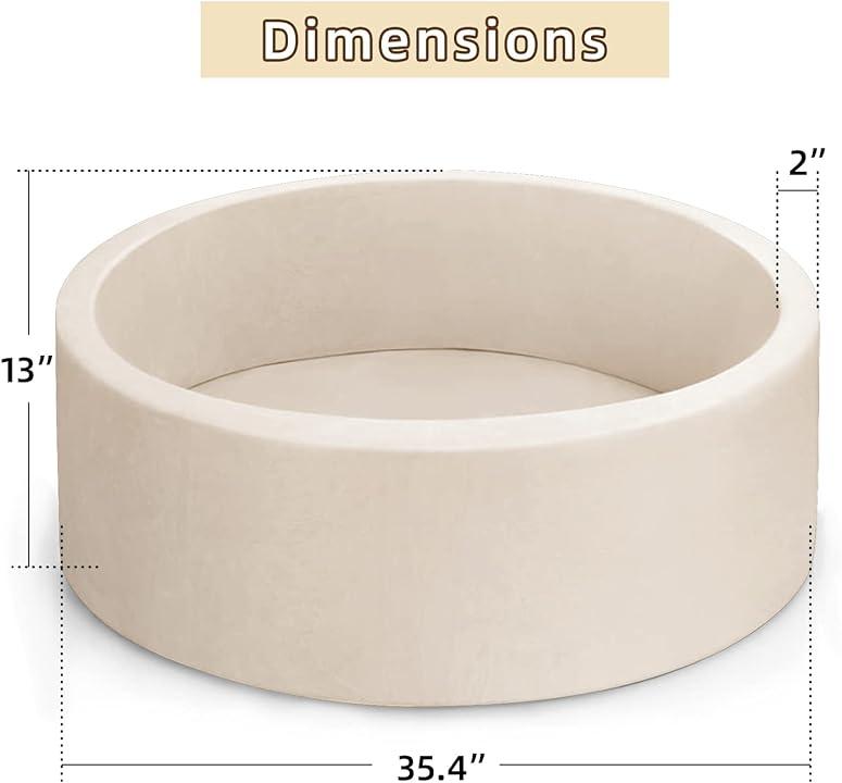 Padded Round Ball Pool for Babies