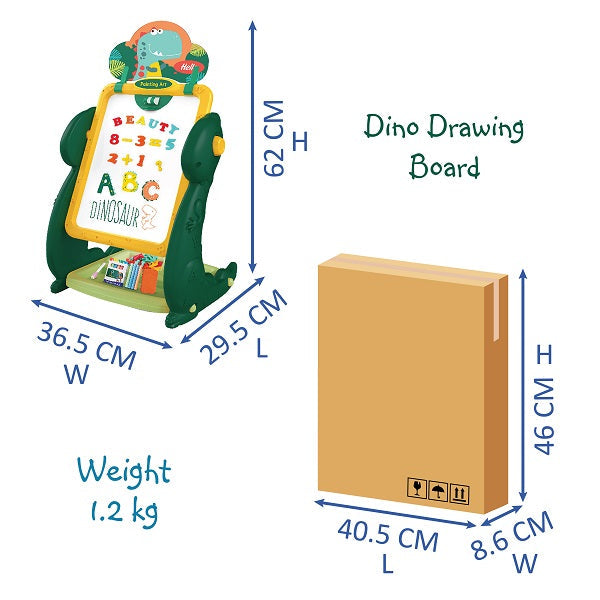 Educational Dino Writing Board