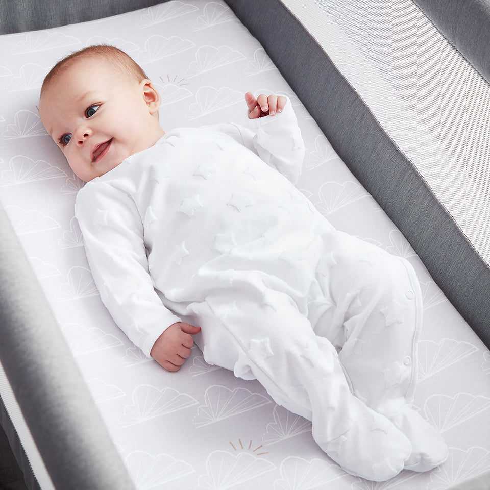 Shnuggle Air Crib Bedding Set | Handy 3 Pack - Made from 100% super soft cotton