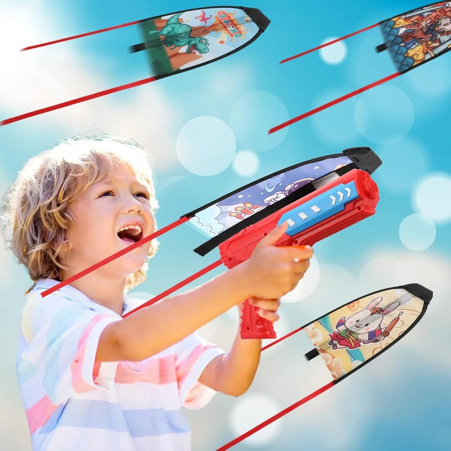 Jeronimo Airplane Launcher Foam Gun