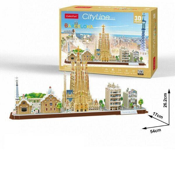 Cityline 3D Puzzle