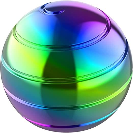 Rainbow Kinetic Super Spinner Ball