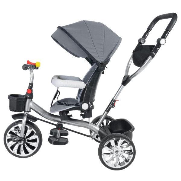4-in-1 Multifunctional Tricycle Stroller