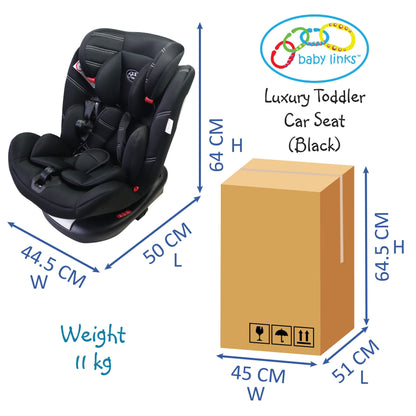 360 ISOFIX Rotating Infant to Toddler Car Seat – Black