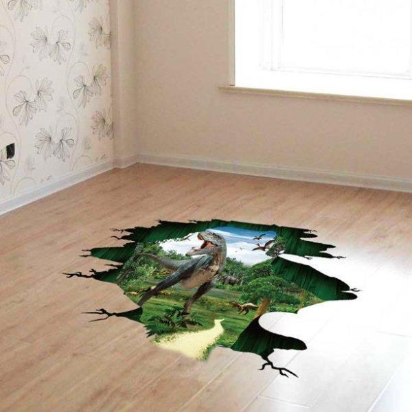 3D Tyrannosaurus Rex Wall Decal Stickers