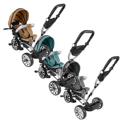 4-in-1 Multifunctional Tricycle Stroller