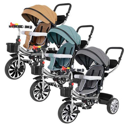 4-in-1 Multifunctional Tricycle Stroller