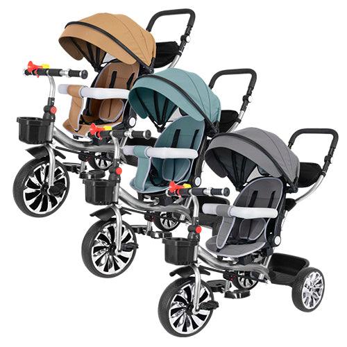 4-in-1 Multifunctional Tricycle Stroller