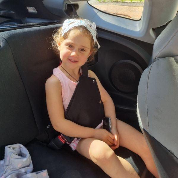 4aKid Secure-A-Kid Car Comfort Seatbelt Positioner Harness for Kids