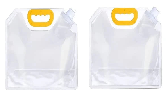 5L Refillable Plastic Food or Beverage Storage Bag (pack of 5)