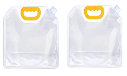 5L Refillable Plastic Food or Beverage Storage Bag (pack of 5)