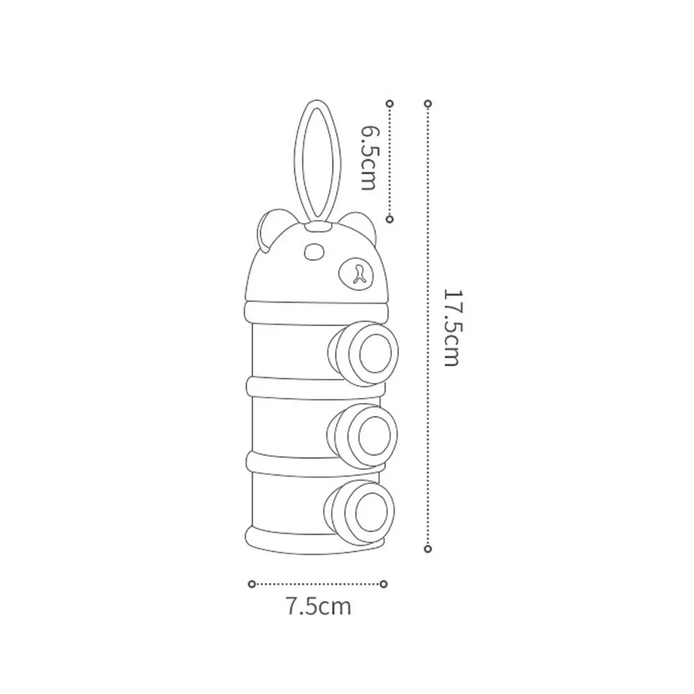 Baby Formula and Snack Container