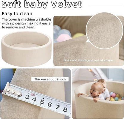 Padded Round Ball Pool for Babies