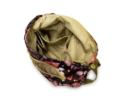 Beba Mour Roses Tote – Stylish Baby Bag with Changing Mat