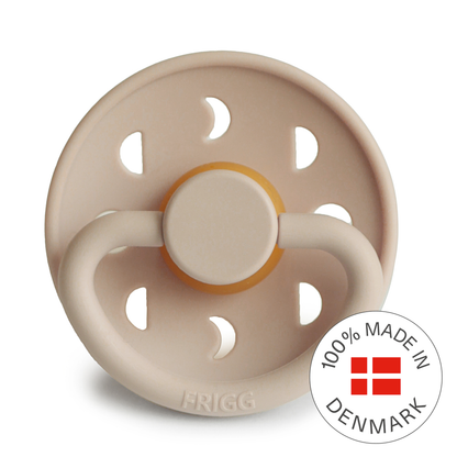 FRIGG Moon - Round Latex Pacifier - Croissant