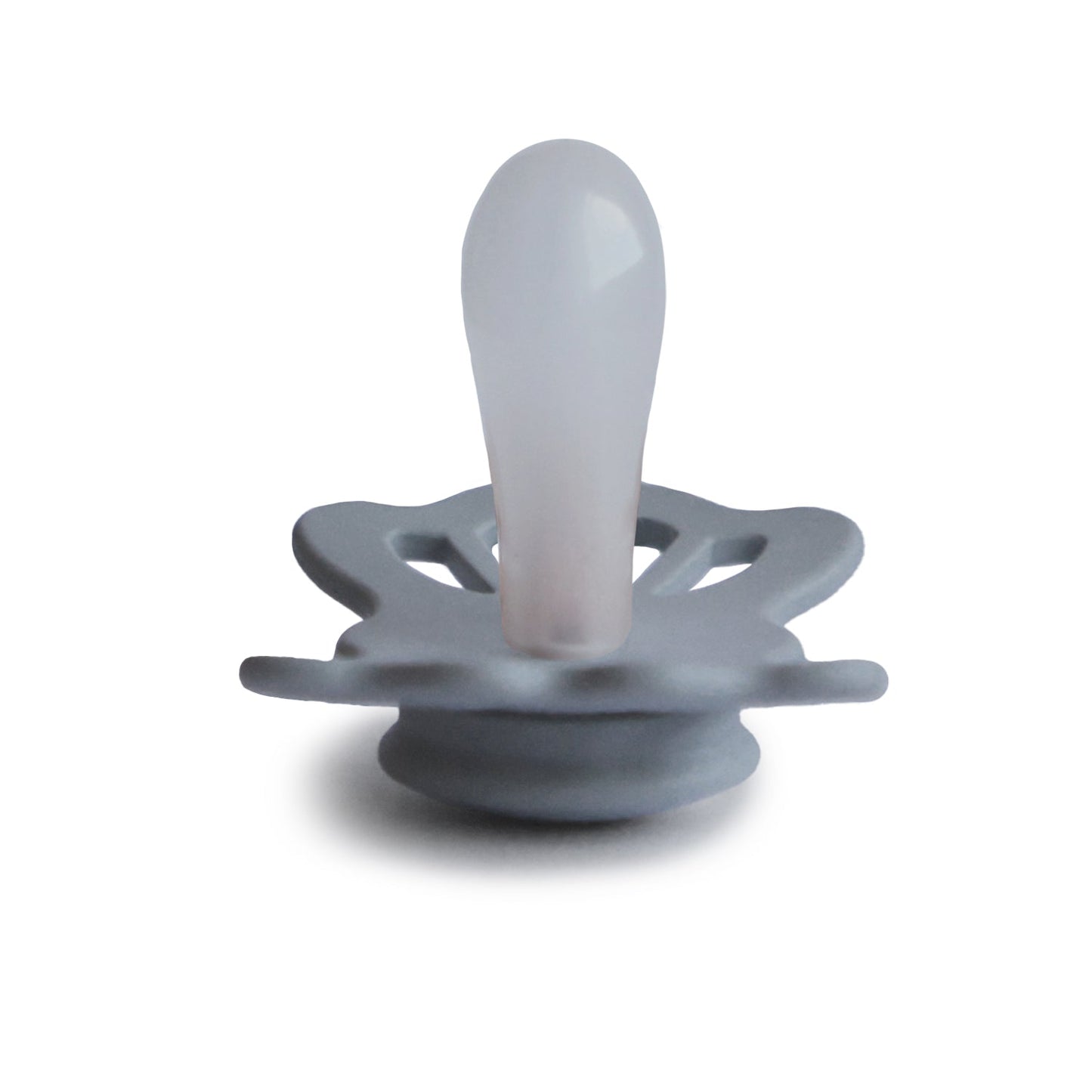 FRIGG Lucky - Great Gray - Symmetrical Silicone Pacifier