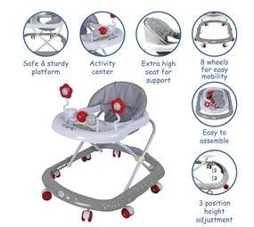 Grey Baby Walker