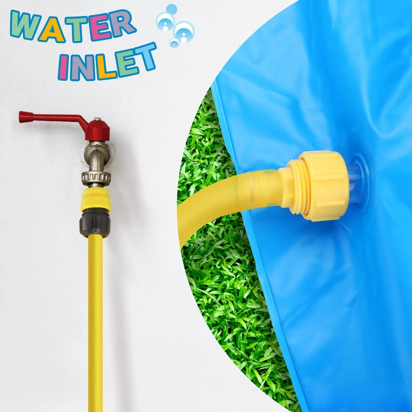 Jeronimo Sprinkler Pad – Blue | Summer Splash Pad (170cm)