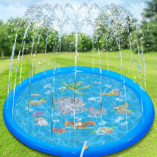 Jeronimo Sprinkler Pad – Blue | Summer Splash Pad (170cm)