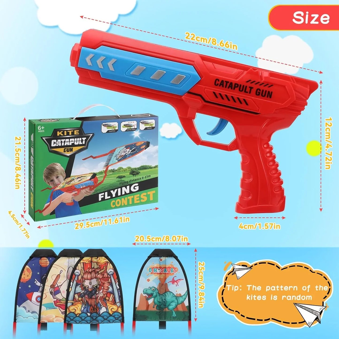 Jeronimo Airplane Launcher Foam Gun