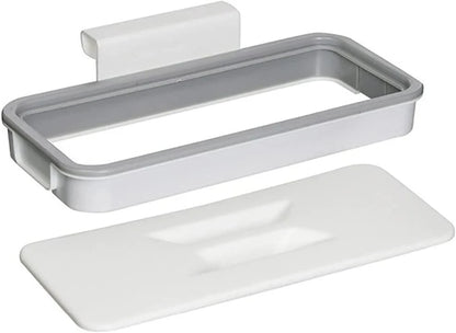 Over Door Trash Bag Holder with Lid
