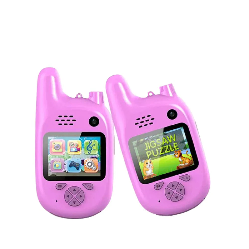 Pink Walkie Talkie Camera 1080P – Kids Handheld | 1 Unit