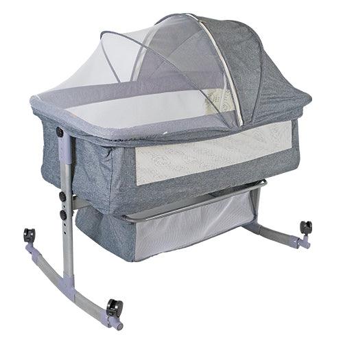 Grey Rocker Baby Bassinet & Co-Sleeper