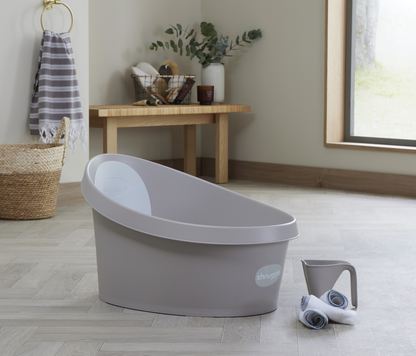 Shnuggle Toddler Bath Tub | Big Bath for bigger kids | Child bathtub seat support | Fits in shower and adult bath