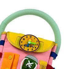 Toddlers Backpack Busy Board