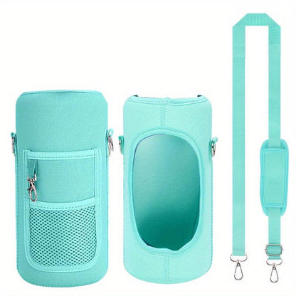 Water Bottle Holder Bag with Shoulder Strap