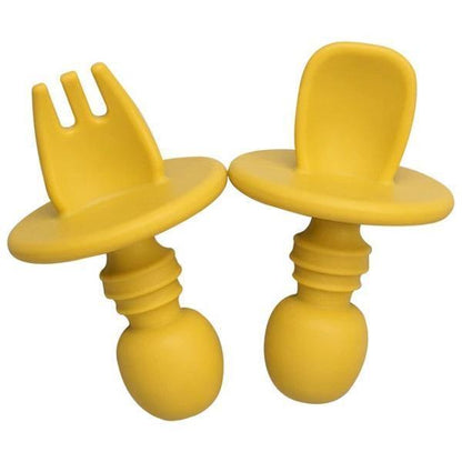 Baby Silicone Spoon & Fork Set