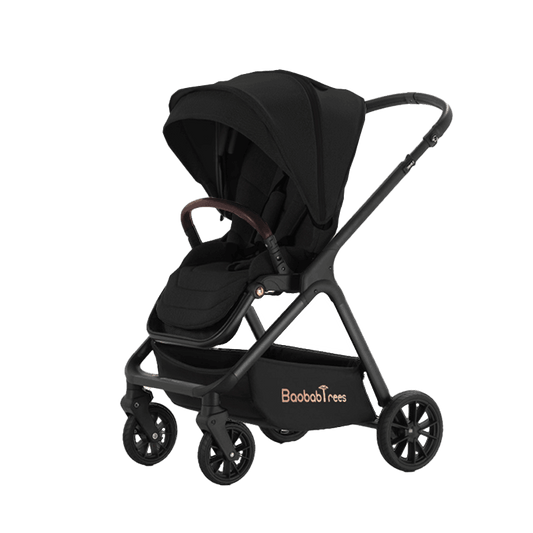 Black Linen Black High Rider Smart Stroller (Pre-Order)