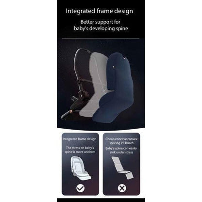 Black Linen Black High Rider Smart Stroller (Pre-Order)