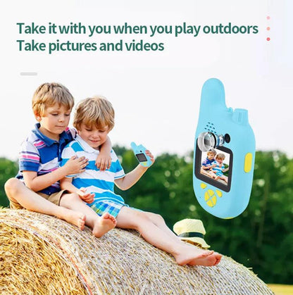 Blue Walkie Talkie Action Camera 1080P