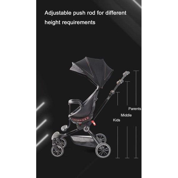 Brown Luxury High Rider Trend Stroller (Pre-Order)