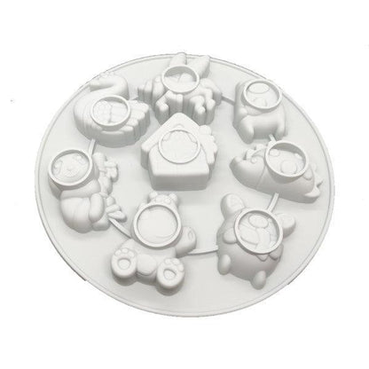 Cute Round Silicone Baking Mould