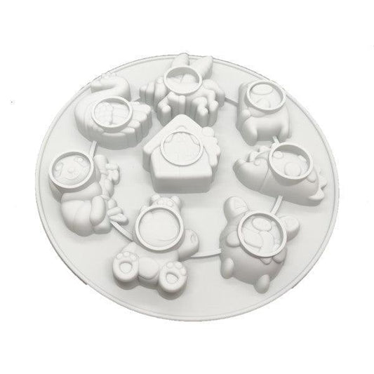 Cute Round Silicone Baking Mould