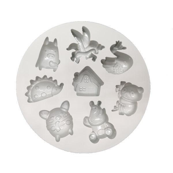 Cute Round Silicone Baking Mould