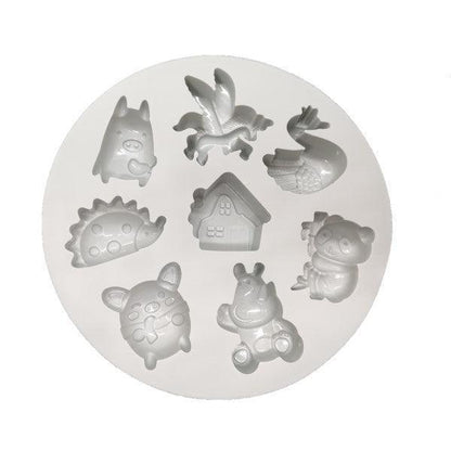 Cute Round Silicone Baking Mould