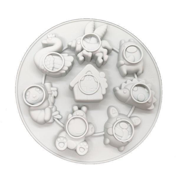 Cute Round Silicone Baking Mould