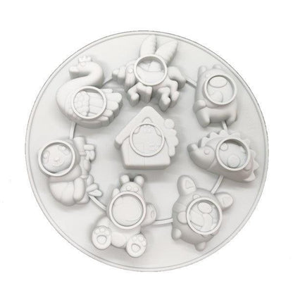 Cute Round Silicone Baking Mould