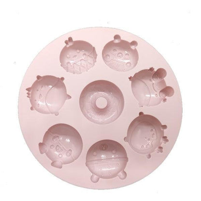 Cute Round Silicone Baking Mould