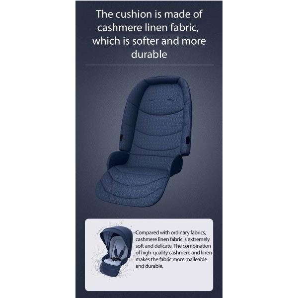 Denim Linen Grey High Rider Smart Stroller (Pre-Order)