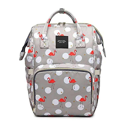 Flamingo Backpack Baby Diaper Bag