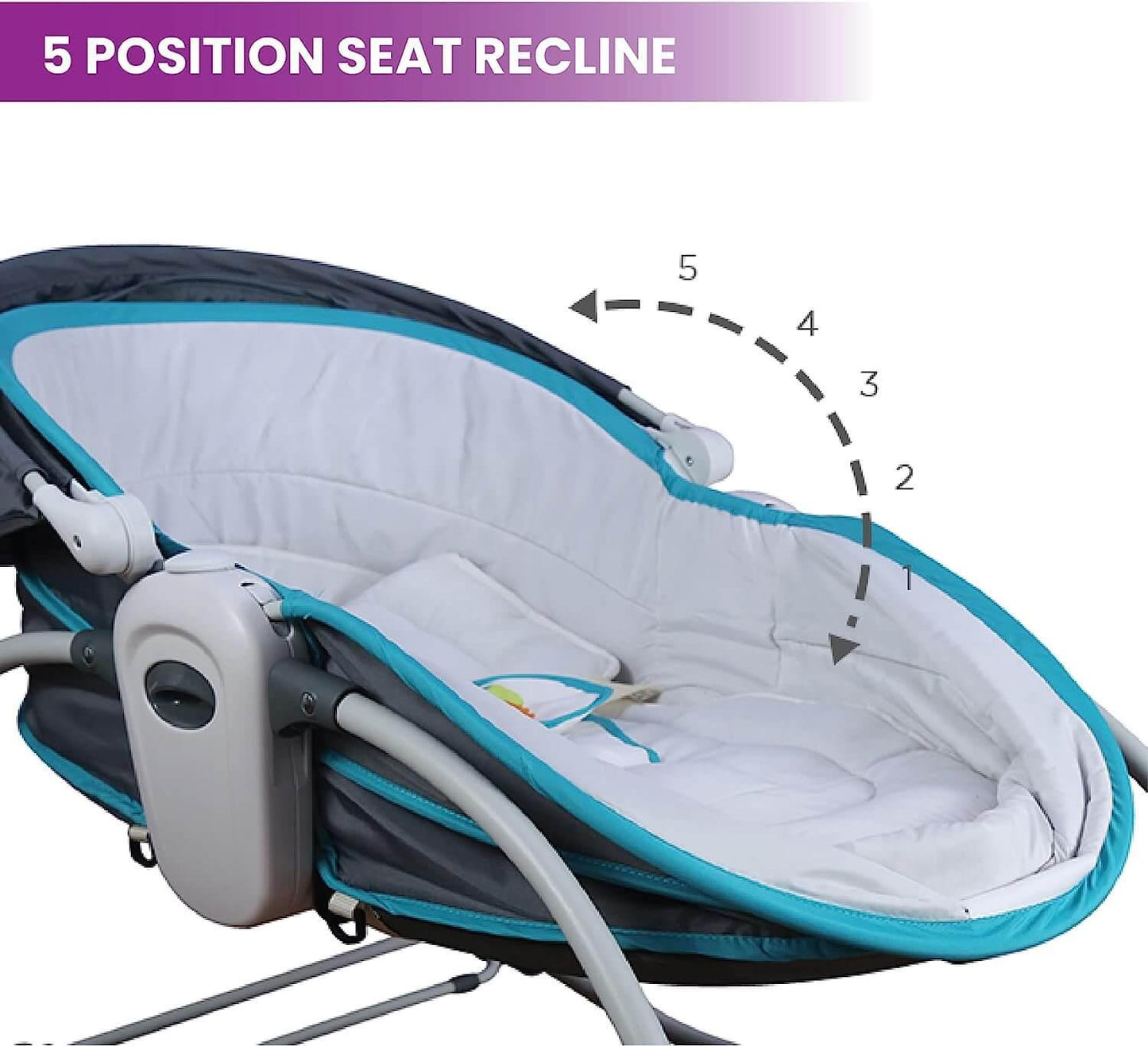 Mastela 5-in-1 Baby Rocker Bassinet