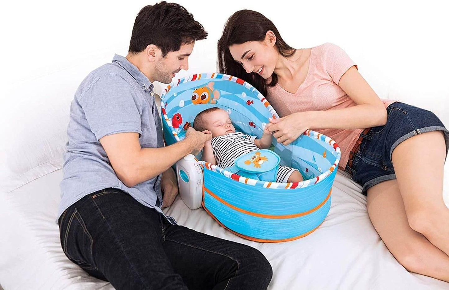 Mastela 5-in-1 Baby Rocker Bassinet