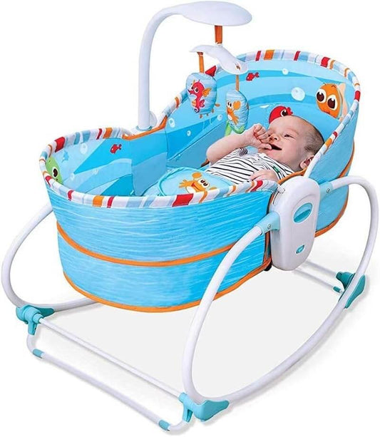 Mastela 5-in-1 Baby Rocker Bassinet