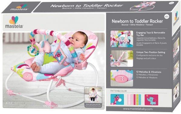 Mastela Newborn to Toddler Baby Rocker