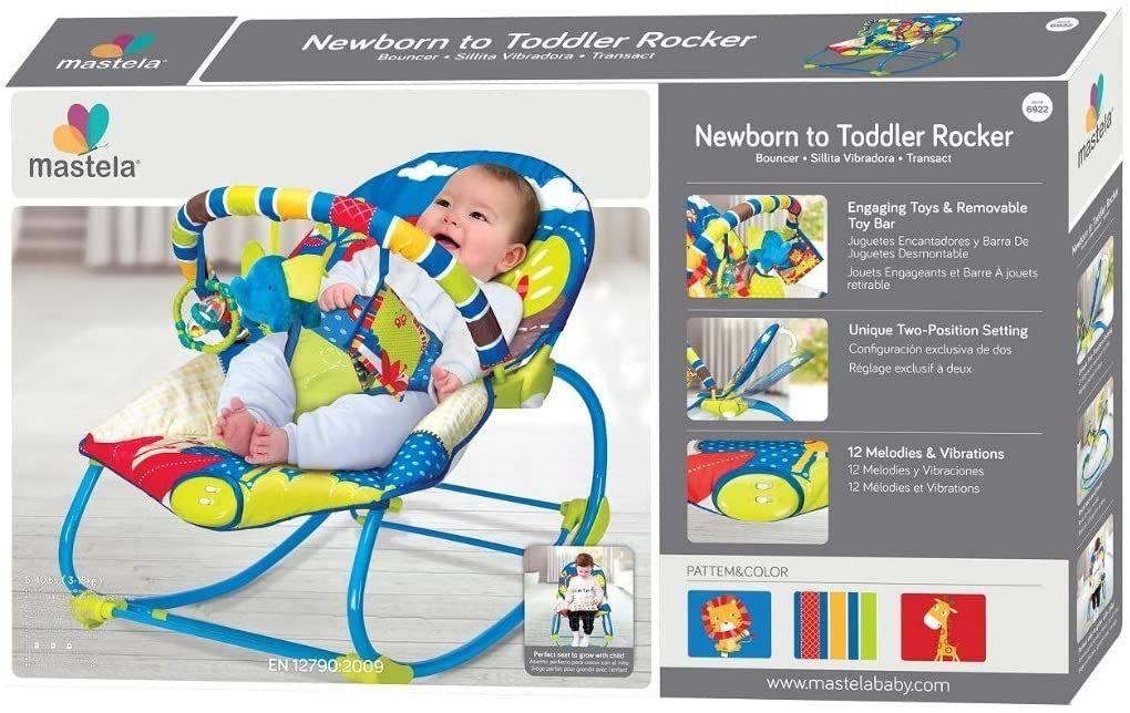 Mastela Newborn to Toddler Baby Rocker
