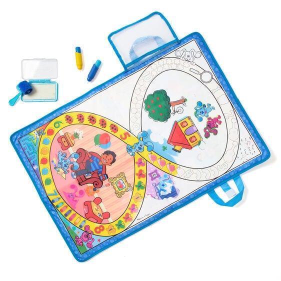 Melissa & Doug Blues Clues & You! Activity Mat Water Wow Book